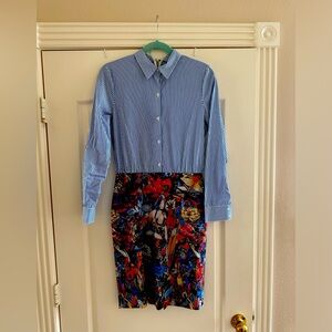 Alice & Olivia Shirt dress size 8